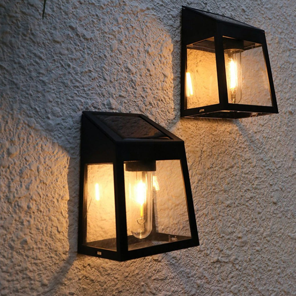Waterproof Bulb Intelligent Three Modes Modern Solar Wall Lights