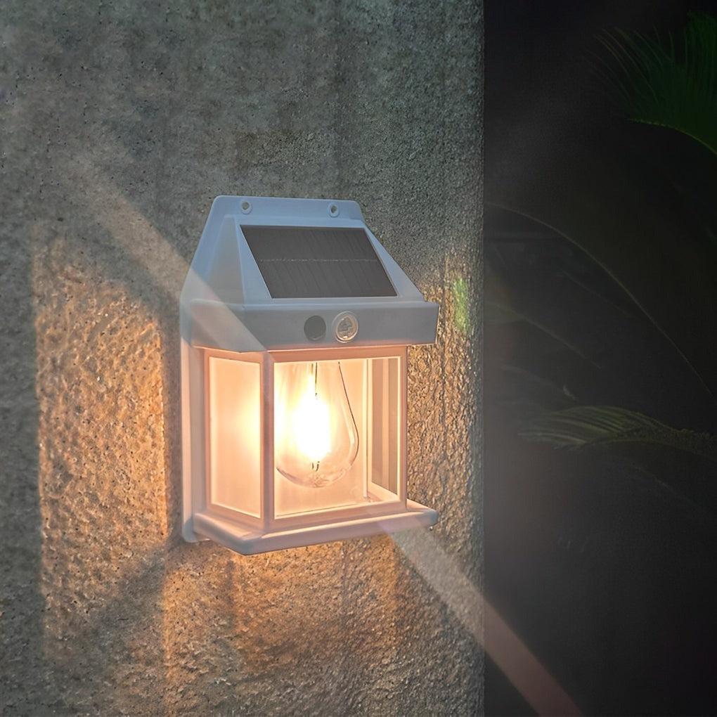 Waterproof Bulb Intelligent Three Modes Modern Solar Wall Lights