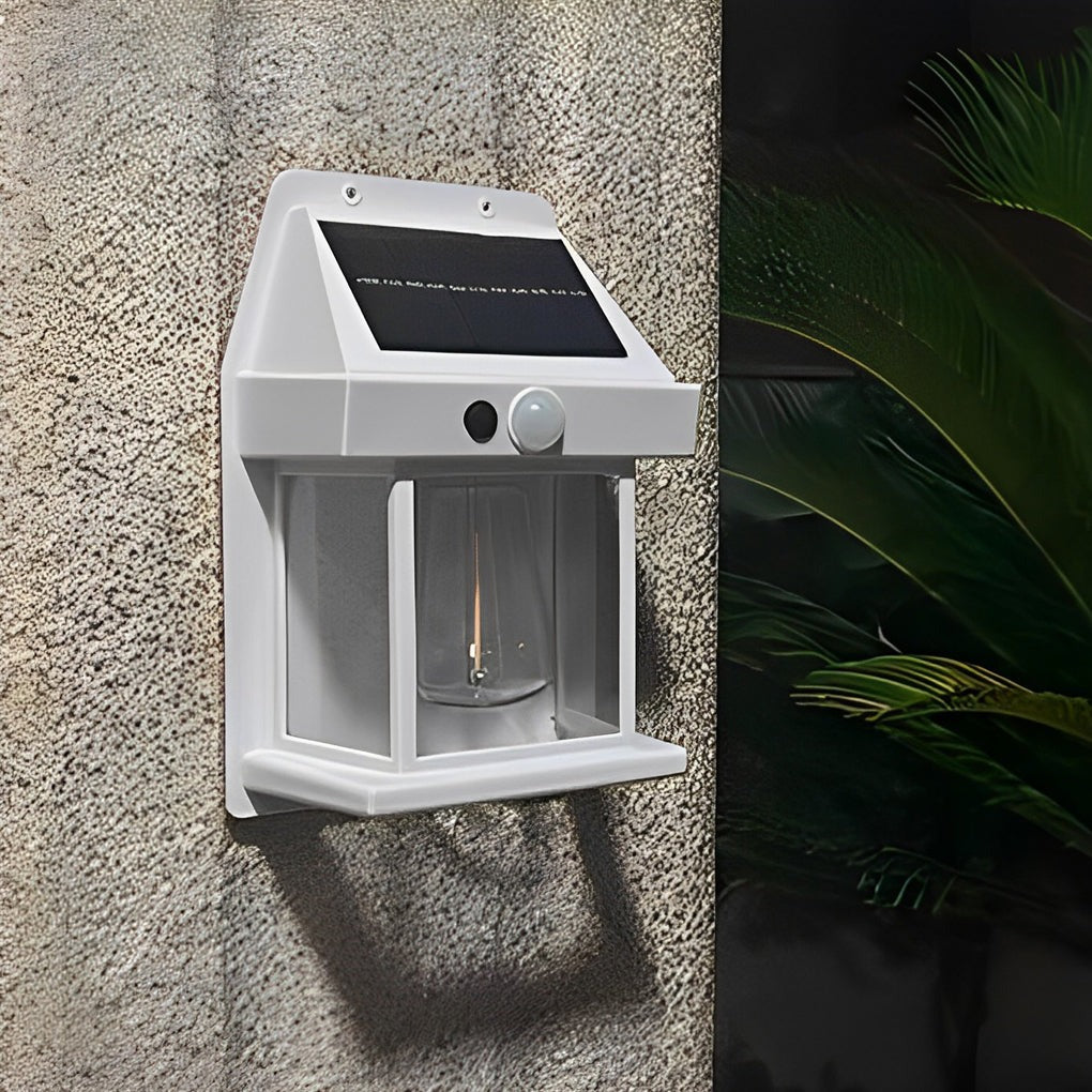 Waterproof Bulb Intelligent Three Modes Modern Solar Wall Lights