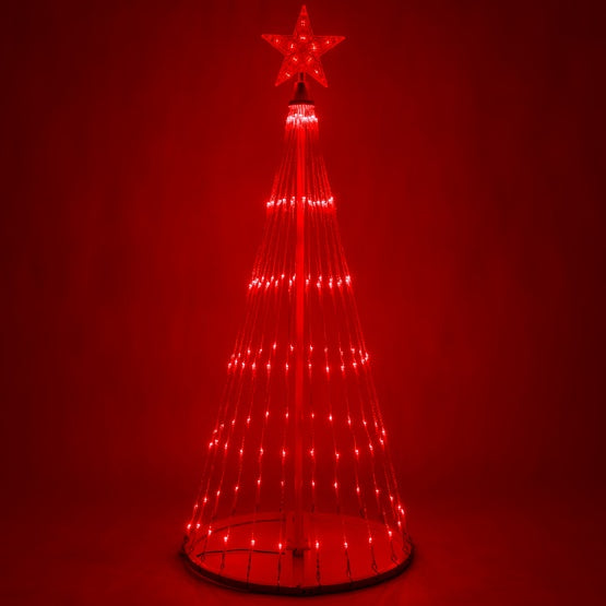 Arbre de Noël d'extérieur à diodes animées