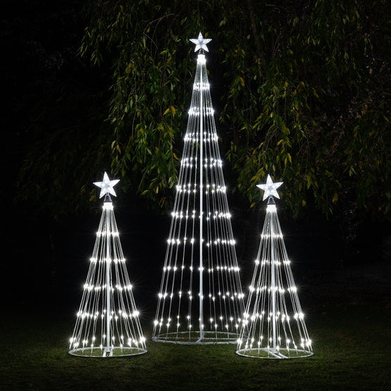Arbre de Noël d'extérieur à diodes animées